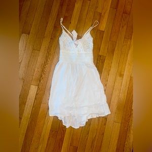 Cream Mini Summer Dress